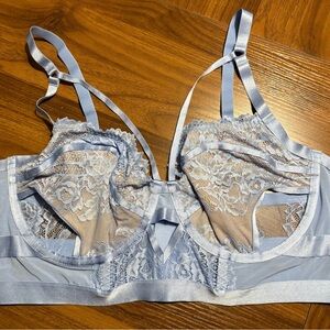 Torrid Light Blue Lace Bra